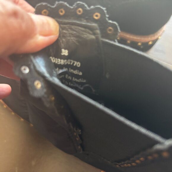 Free People Atlas Puffer Chelsea Boot in Black Bike Moto Size 38 US Size 7.5 - Picture 14 of 16